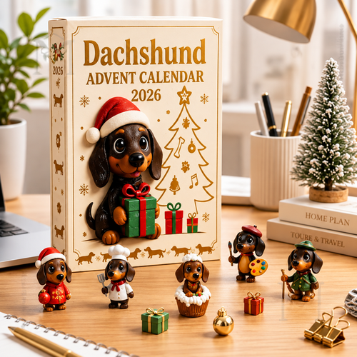 Dachshund Christmas Advent Calendar